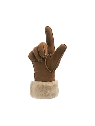 PEARLWOOD | Gants en cuir EMMA | camel